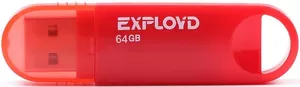 USB-флэш накопитель Exployd 570 64GB (красный) [EX-64GB-570-Red] icon
